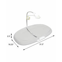 Skip Hop Nursery Style Wipe-Clean Changing Pad, Oat Image 2