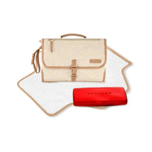Skip Hop - Portable Baby Changing Pad, Pronto, Beige Swirl Dot Image 2