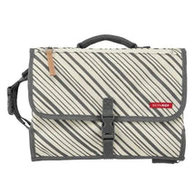 Skip Hop - Portable Baby Changing Pad, Graphite Stripe Image 1