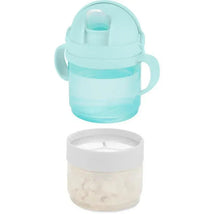 Skip Hop - Sip To Snack 2-In-1 Set, Teal and Grey Image 2
