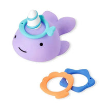 Skip Hop - Zoo Narwhal Ring Toss Baby Bath Toy Image 1