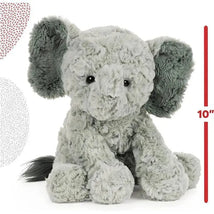 Spin Master - Cozys Collection Bunny Plush Soft Stuffed Animal, Elephant Image 2