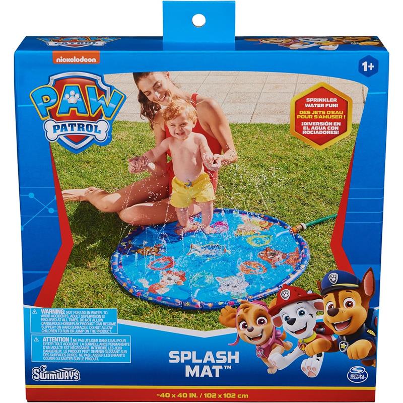 SwimWays Minnie Mouse Splash Mat, Kids Splash Pad & Outdoor Toys