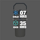 Stanley - 20Oz IceFlow Stainless Steel Tumbler with Straw, Fog Image 3