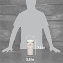 Stanley - 20Oz IceFlow Stainless Steel Tumbler with Straw, Rose Quartz Image 5