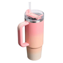 Stanley - 30 Oz Quencher H2.0 FlowState Tumbler, Pink Mesa Sunset Image 2