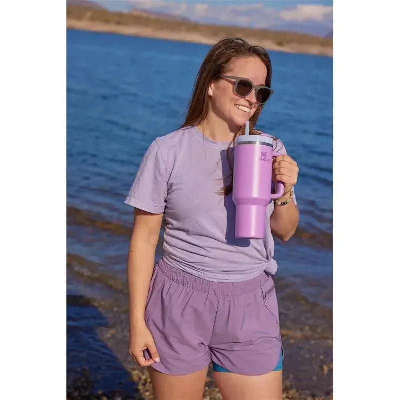 Stanley - 40Oz Quencher H2.0 FlowState Stainless Steel Vacuum Insulated Tumbler, Lilac Image 3
