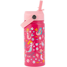 Stephen Joseph - Insulated Stainless Steel Bottle With Handle Mermaid Image 1