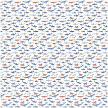 Stephen Joseph - Muslin Blankets, Shark Image 2