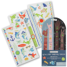 Stephen Joseph - Temporary Tattoos Glow Shark Image 1