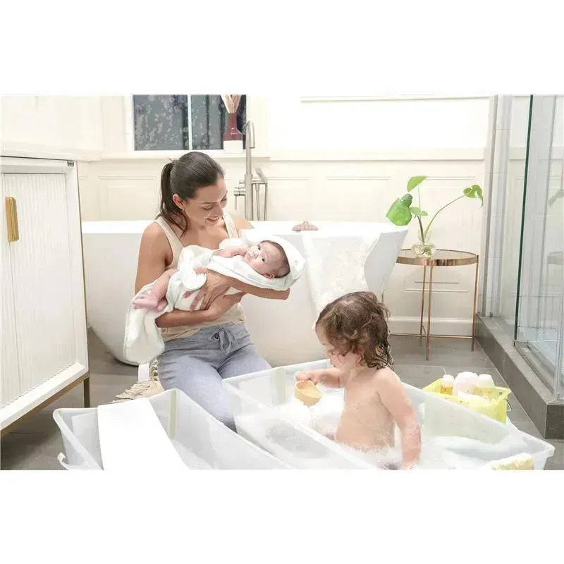 Stokke - Flexi Bath Tub X-Large Bundle, Sandy Beige Image 4