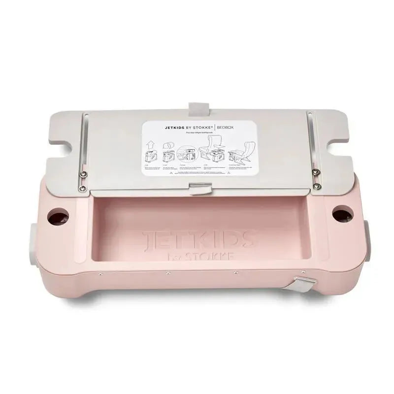 Stokke - Jetkids Bedbox 2.0 Ride-on Suitcase, Pink Lemonade Image 5