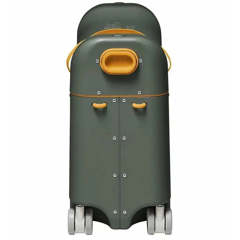 Stokke - Jetkids Bedbox Ride-on Suitcase, Golden Olive Image 2