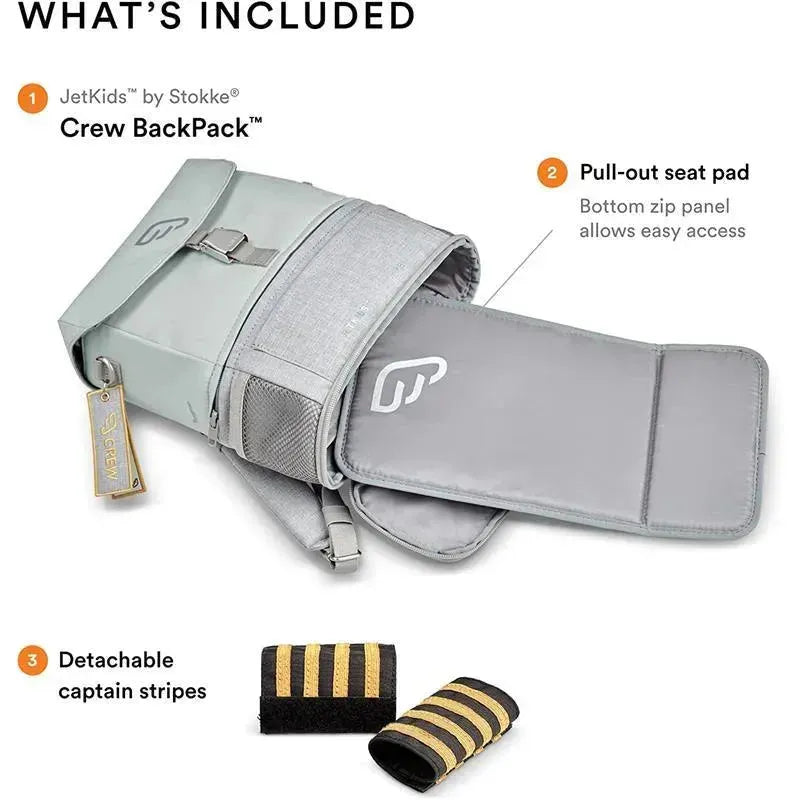 Stokke - Jetkids By Crew Backpack, Green Aurora Image 6