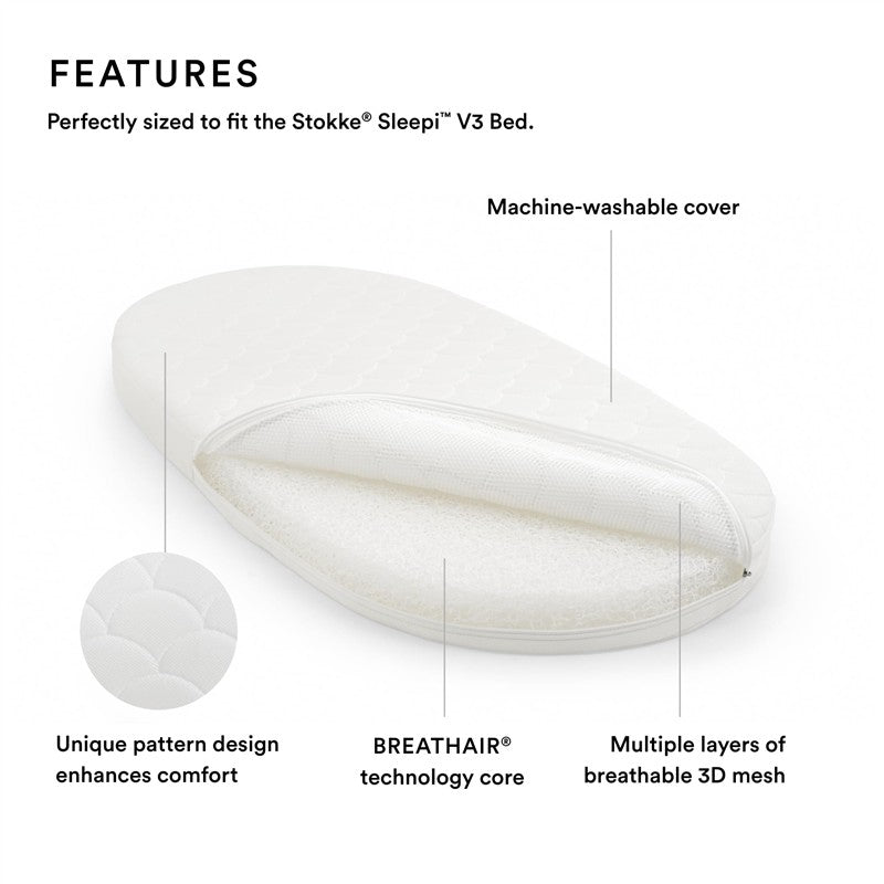 Stokke - Sleepi Mattress, White Image 2