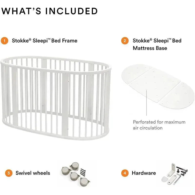 Stokke - Sleepi V3 Bed, White Image 3