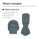 Stokke - Yoyo 6+ Color Pack, Aqua Image 2