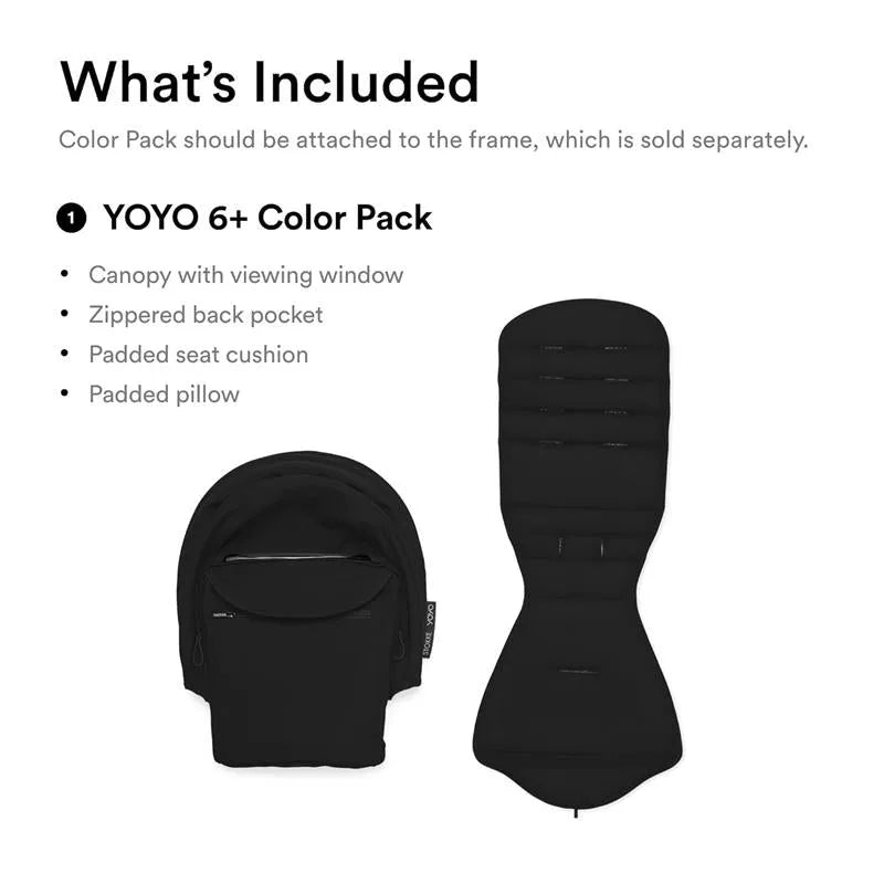 Stokke - Yoyo 6+ Color Pack, Black Image 2