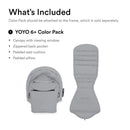 Stokke - Yoyo 6+ Color Pack, Stone Image 2