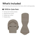Stokke - Yoyo 6+ Color Pack, Taupe Image 2