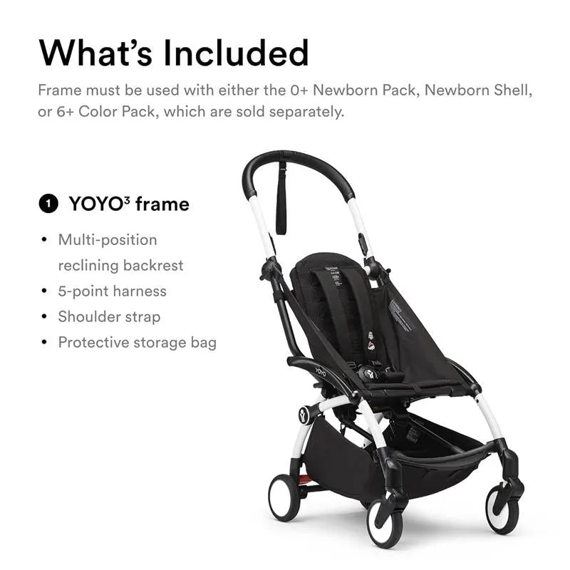 Stokke - Yoyo³ Frame, White Image 2