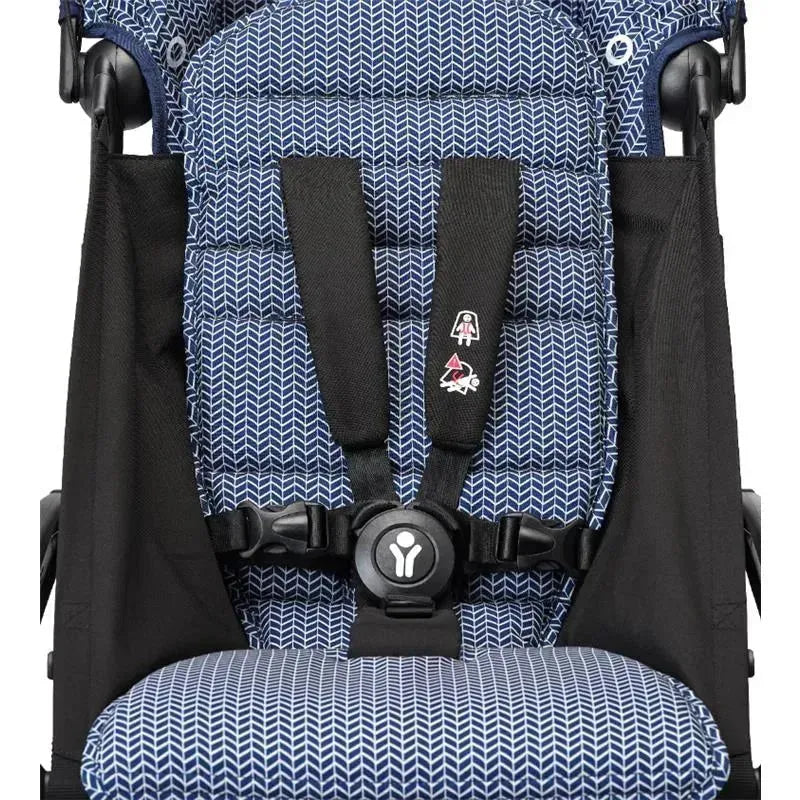 Stokke - Yoyo³ Stroller Black Bundle 6+, Air France Blue Image 5