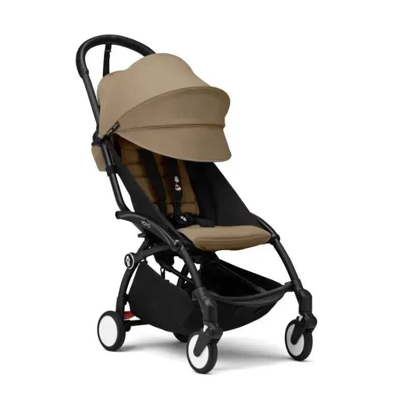 Stokke - Yoyo³ Stroller Black Bundle 6M+, Toffee Image 4
