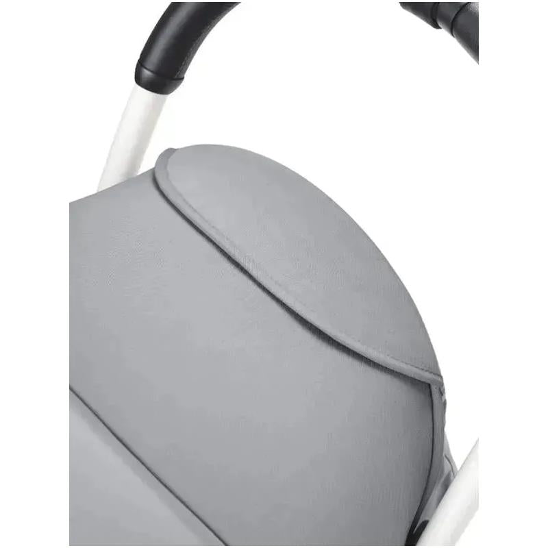 Stokke - Yoyo³ Stroller Bundle, Black And White Frame | Stone 6+ Color Pack | Stone Bassinet Image 5