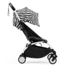Stokke - Yoyo³ Stroller Bundle, Black And White Frame & Zebra 6+ Color Pack Image 3