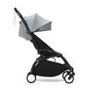 Stokke - Yoyo³ Stroller Bundle, Black Frame | Stone 6+ Color Pack | Stone Bassinet Image 10