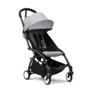 Stokke - Yoyo³ Stroller Bundle, Black Frame | Stone 6+ Color Pack | Stone Bassinet Image 2