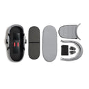 Stokke - Yoyo³ Stroller Bundle, Black Frame | Stone 6+ Color Pack | Stone Bassinet Image 5