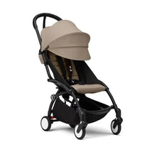 Stokke - Yoyo³ Stroller Bundle, Black Frame | Taupe 6+ Color Pack | Taupe Newborn Pack Image 2