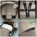 Stokke - Yoyo³ Stroller Bundle, Black Frame | Taupe 6+ Color Pack | Taupe Newborn Pack Image 6