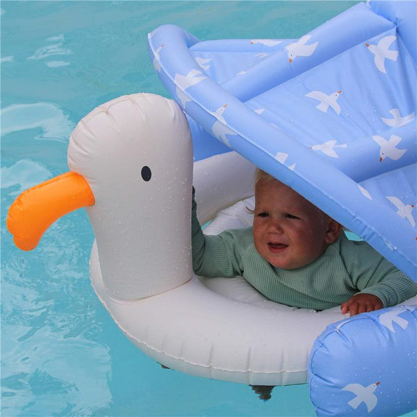 SUNNYLIFE Baby Float Sid the Seagull Blue main image 0