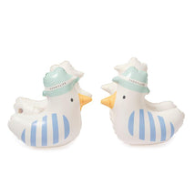 Sunnylife - Kids Inflatable Arm Bands Sid The Seagull Blue Stripe Image 1