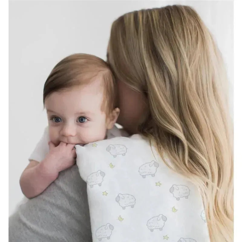 Swaddle Designs - Muslin Swaddle Blankets, Little Lambs Goodnight (Set Of 3) Image 7