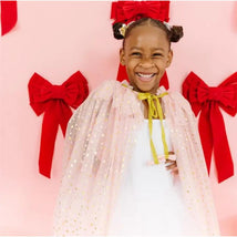 Sweet Wink - Blush Shimmer Star Cape Image 1