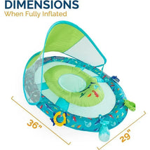Swimways - Sun Canopy Inflatable Infant Spring Float, Splash N Play Image 3