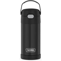 Thermos - 12 Oz. Stainless Steel Funtainer Bottle, Matte Black Image 1