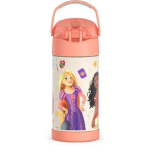 THERMOS - 12Oz Stainless Steel Insulated Straw Bottle, Princess Image 2