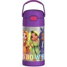 Thermos FUNtainer Stainless Steel Water Bottle 12 oz - Rainbow High Image 1