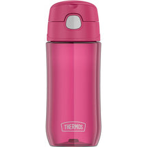 Thermos Plastic Water Bottle 16 oz - Raspberry Image 1