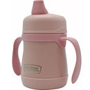 Thermos - 7 Oz. Stainless Steel Sippy Cup W/ Handles Simple Pastels, Rose Image 2