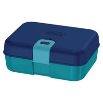 Thermos Food Storage System, Lunch Box, Kids Bento Box, 8pc Navy Image 1