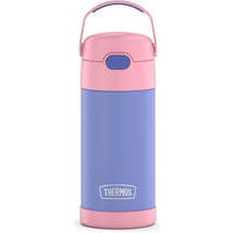 Thermos FUNtainer Stainless Steel Water Bottle 12 oz - Purple & Pink Image 1