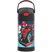 Thermos FUNtainer Stainless Steel Water Bottle 12 oz - Spider-Man Image 1