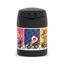 THERMOS - Stainless Steel Vacuum Insulated Food Jar with Spoon, 10 Oz, Mario Kart Image 4