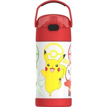 Thermos FUNtainer Stainless Steel Water Bottle 12 oz - Pokémon Image 1