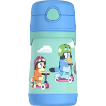 Thermos FUNtainer Stainless Steel Water Bottle 10 oz - Bluey Image 1